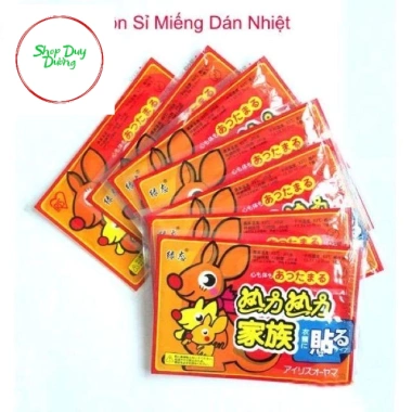 Combo 10 Miếng Dán Giữ Nhiệt Con Chuột Túi Date 2.027 Camket Nóng Giá Sỉ 33.150 VND