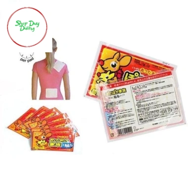 Combo 10 Miếng Dán Giữ Nhiệt Con Chuột Túi Date 2.027 Camket Nóng Giá Sỉ 33.150 VND