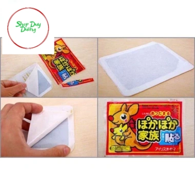 Combo 10 Miếng Dán Giữ Nhiệt Con Chuột Túi Date 2.027 Camket Nóng Giá Sỉ 33.150 VND