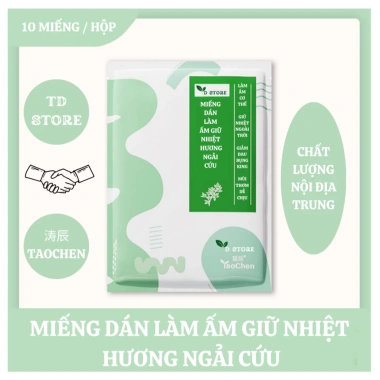 Combo 10 miếng Dán Giữ Nhiệt & Giảm Đau Bụng Kinh - Sưởi ấm mùa đông, giá 62.050₫