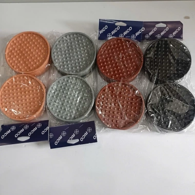 Combo 10 miếng Đế lót Ly Cốc Nhựa Dẻo Gai Chống Trượt ĐK 9cm Giá chỉ 58.000₫