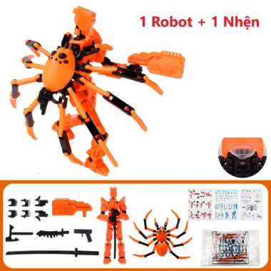 Combo 10 mô hình robot Dummy 13 - phụ kiện thay thế, khớp cổ động linh hoạt, chỉ 45.000₫