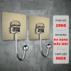 Combo 10 Móc Bạc Dán Tường Inox 304 Siêu Dính Chịu Lực Đa Năng Treo Đồ - 18.899₫