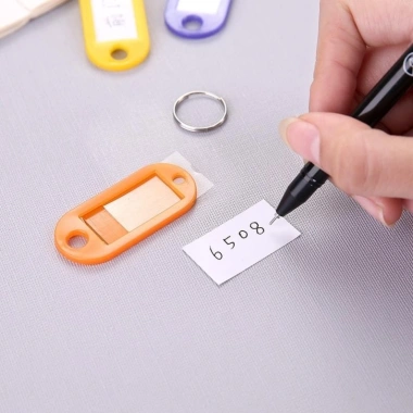 Combo 10 móc chìa khóa và thẻ treo, móc ghi chú hành lý - Tiện dụng, chỉ 5.900đ