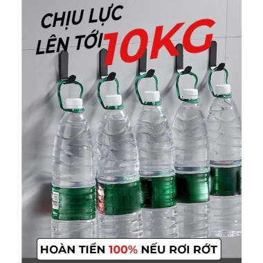 Combo 10 Móc Chữ J Dán Tường, Treo Đồ Chịu Lực 10kg - Giá 29.000₫ 9