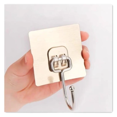 Combo 10 móc dán tường chịu lực dính - Treo đồ không cần khoan, chỉ 18.000đ 8