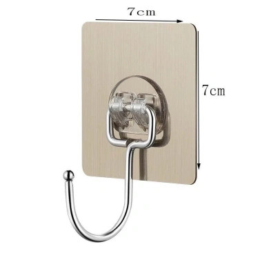 Combo 10 móc dán tường EMOMART inox 304 - keo siêu dính, chịu tới 20kg, chỉ 12.000₫