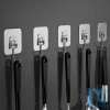 Combo 10 Móc Dán Tường Living C Siêu Bền: Móc Inox & Nhựa Treo Quần Áo Đồ Dùng 3