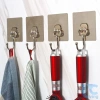 Combo 10 Móc Dán Tường Living C Siêu Bền: Móc Inox & Nhựa Treo Quần Áo Đồ Dùng 5