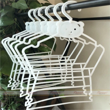 Combo 10 móc mặt gấu treo áo, đầu xoay & không xoay, cam trắng - 33.000 VND 2