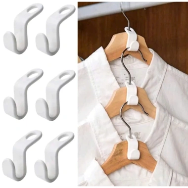 Combo 10 Móc Nhựa Đa Năng Treo Đồ Tiết Kiệm Diện Tích - Giá Chỉ 15.000 VNĐ
