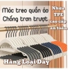 Combo 10 móc treo quần áo đa năng, đầu móc xoay 360, chống trượt, nhựa TPE cao cấp - Giá ưu đãi 19.502₫