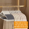 Combo 10 móc treo quần áo đa năng xoay 360 chống trượt nhựa cao cấp giá 10.299đ 9
