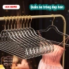 Combo 10 móc treo quần áo trong suốt, đầu móc xoay 360, chống trượt, giá chỉ 39.100₫ 3