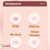 Combo 10 móc treo quần áo trong suốt, đầu móc xoay 360, chống trượt, giá chỉ 39.100₫ 5