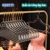Combo 10 móc treo quần áo trong suốt - xoay 360 độ, chống trượt, giá chỉ 48.000đ 2