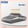 Combo 10 móc treo quần áo trong suốt - xoay 360 độ, chống trượt, giá chỉ 48.000đ 10