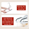 Combo 10 móc treo quần áo xoay 360 chống trượt, cao cấp, chịu trọng nặng, chỉ 53.000₫ 5