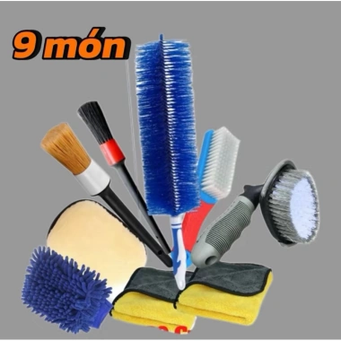 Combo 10 món dụng cụ rửa xe giá rẻ - Phụ kiện rửa xe chỉ 99.000 VND, tiết kiệm ngay