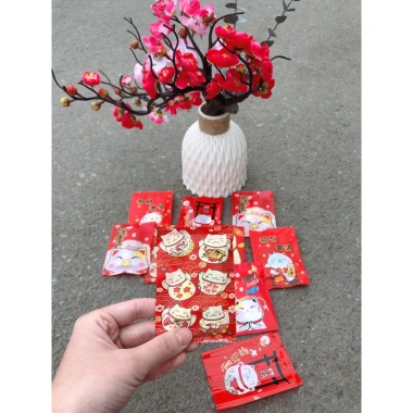 Combo 10 Phong Bao Lì Xì Tết Hot Trend 2.025 - Túi Mù Đẹp, Giá chỉ 6.000₫