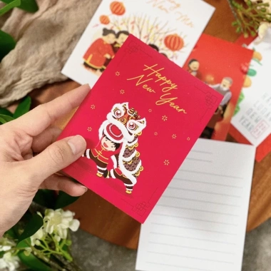 Combo 10 Postcard Tết - Thiệp chúc mừng năm mới, giá ưu đãi 18.000 VND 4