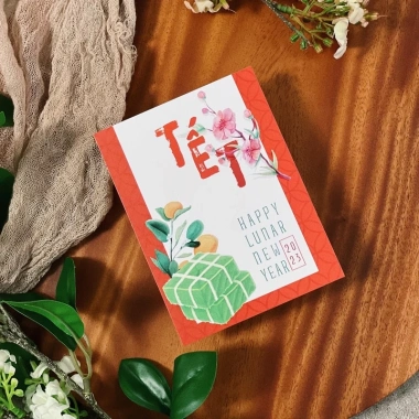Combo 10 Postcard Tết - Thiệp chúc mừng năm mới, giá ưu đãi 18.000 VND 10