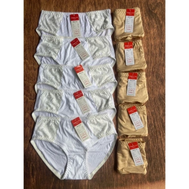 Combo 10 Quần Lót Nữ Cotton Thun Đùi Cao Cấp Lưng Cao Size Lớn - 260.000₫ 10