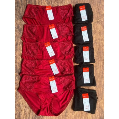 Combo 10 Quần Lót Nữ Cotton Thun Đùi Cao Cấp Lưng Cao Size Lớn - 260.000₫ 12