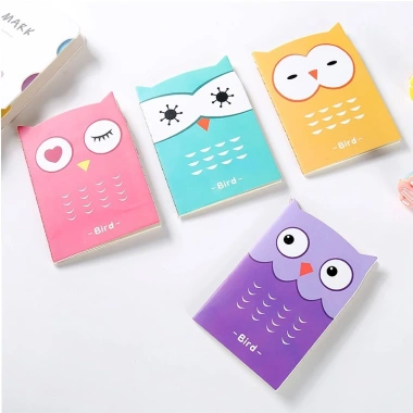 Combo 10 Sổ tay bìa mềm trơn mini cute NATO ST07 - Giá rẻ 26.000 VND, học tập 4