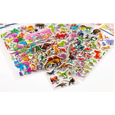 Combo 10 sticker Noel 3D nổi chống nước – siêu nhân ô tô chữ cho bé trai 24.000₫ 6