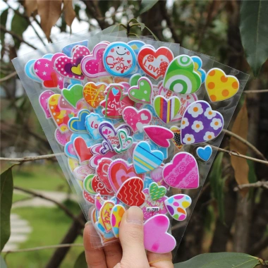Combo 10 sticker Noel 3D nổi chống nước – siêu nhân ô tô chữ cho bé trai 24.000₫ 9