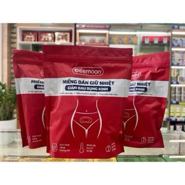 Combo 10 tặng 1 Miếng Dán Giữ Nhiệt Giảm Đau Bụng Kinh 7 miếng - 8h ấm, Gừng & Ngải Cứu, Giá 1.050.000₫