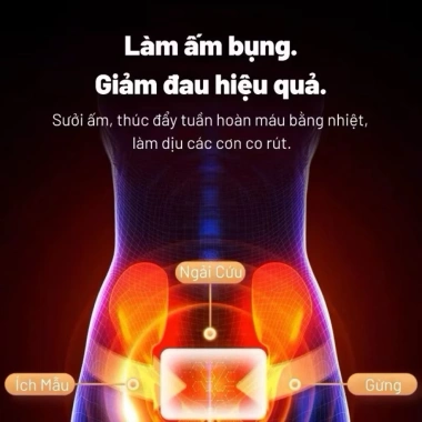 Combo 10 tặng 1 Miếng Dán Giữ Nhiệt Giảm Đau Bụng Kinh 7 miếng - 8h ấm, Gừng & Ngải Cứu, Giá 1.050.000₫