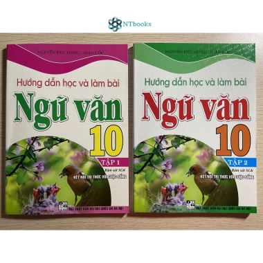 Combo 10 Tập Hướng Dẫn Học & Làm Bài Ngữ Văn 1-2 - SGK, Kết Nối Tri Thức Cuộc Sống