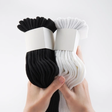 Combo 10 Tất Vớ Cổ Cao Unisex Nam Nữ SocksWorld Êm Ái Dày Dặn Thoáng Khí - 85k 5