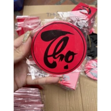 Combo 10 thẻ chữ Phúc Lộc Tết Xuân: Sticker thư pháp trang trí giỏ quà Tết, giá 12.000₫