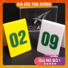 Combo 10 Thẻ Đánh Số Bàn Mica Nhiều Màu - Menu Thứ Tự, Giá Rẻ, Có Sẵn 94.100 VND