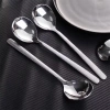 Combo 10 Thìa Muỗng Hàn Quốc Cán Dài Inox Sáng Bóng Không Gỉ Giá Ưu Đãi 35.000đ 7