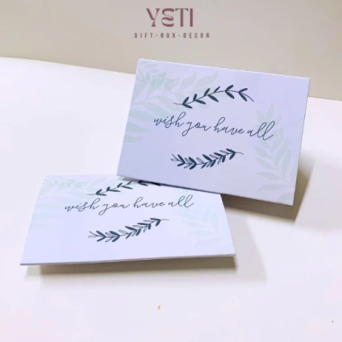 Combo 10 thiệp chúc mừng, thiệp quà tặng in hình dễ thương - Giá chỉ 29.000₫ 4 Combo 10 thiệp chúc mừng, thiệp quà tặng in hình dễ thương - Giá chỉ 29.000₫ 4