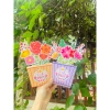 Combo 10 Thiệp Hoa Giỏ Xách Cắm Hoa 20/10 Giấy Cứng Loại 1 - Giá Ưu Đãi 29.000 VND 5