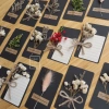 Combo 10 Thiệp Hoa Khô Handmade Tone Đen Quà Valentine Giáng Sinh Noel 12.000đ 9