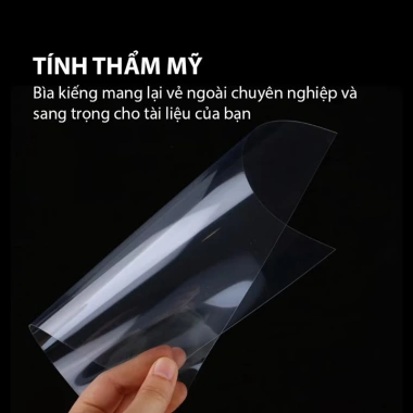 Combo 10 tờ bìa kiếng A4 A3 dày 1,5mm giá gốc 21.599 giảm còn 17.999 VND 2