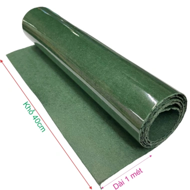 Combo 10 tờ Giấy xanh vàng cách điện motor, biến áp, tanpo 40x100cm - Giá 120k