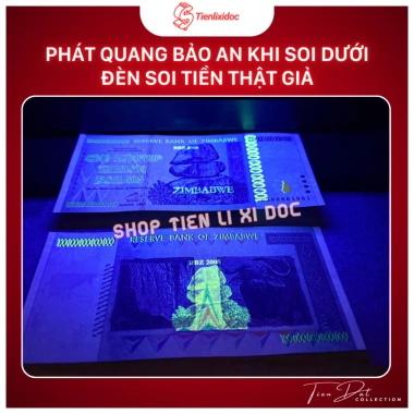 Combo 10 Tờ Tiền 100 Nghìn Tỷ Zimbabwe Lưu Niệm Lì Xì Tết - Giá 15.000đ Siêu VIP 4