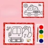 Combo 10 Tranh Tô Màu Nước 2 Mặt Cho Bé - Cọ 17,5x12,5cm - Quà Sinh Nhật 58.000 5