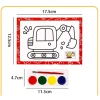 Combo 10 Tranh Tô Màu Nước 2 Mặt Cho Bé - Cọ 17,5x12,5cm - Quà Sinh Nhật 58.000 8