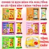 Combo 10 túi bánh pía mini (50 cái) kèm trứng chảy giảm giá chỉ 99.000 đồng