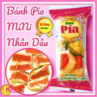Combo 10 túi bánh pía mini (50 cái) kèm trứng chảy giảm giá chỉ 99.000 đồng 2 Combo 10 túi bánh pía mini (50 cái) kèm trứng chảy giảm giá chỉ 99.000 đồng 2