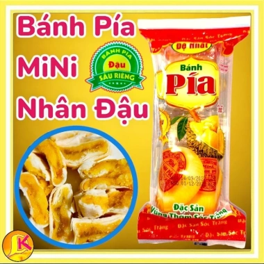 Combo 10 túi bánh pía mini (50 cái) kèm trứng chảy giảm giá chỉ 99.000 đồng 4 Combo 10 túi bánh pía mini (50 cái) kèm trứng chảy giảm giá chỉ 99.000 đồng 4