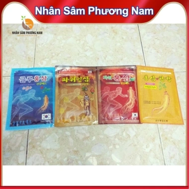 Combo 10 Túi Cao Dán Sâm Hàn Quốc – Giảm 18% – Chỉ 249.000đ, tăng sức đề kháng
